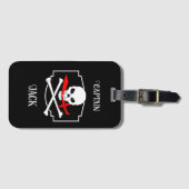 ジョリーパーソナライズされた・ロジャー ラゲッジタグ (正面横)