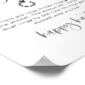 ジョリーミニマルリングや輪狩りブライダルシャワーゲーム ポスター (角)