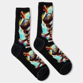 ジョリーモダンロカラフルジャー ソックス (右)