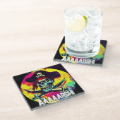 ジョリーモダン・ロジャー ガラスコースター (アングル)