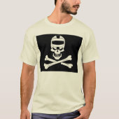ジョリーロジャーウォーターポロ海賊旗 Tシャツ (正面)