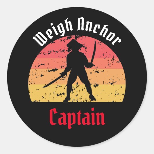 ジョリーロジャーサンセット ラウンドシール (正面)