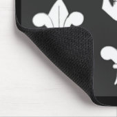 ジョリーロジャースカルとライリー三旗 マウスパッド (コーナー)