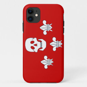 ジョリーロジャースカルとライリー三旗 iPhone 11 ケース