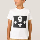 ジョリーロジャースカルとライリー三旗 Tシャツ (正面)