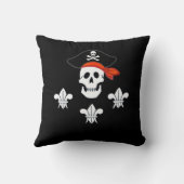 ジョリーロジャースカル、海賊帽、ライリー3種 クッション (裏面)