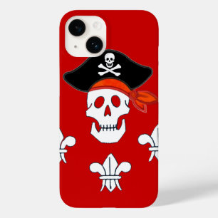 ジョリーロジャースカル、海賊帽、ライリー3種 Case-Mate iPhone 14ケース