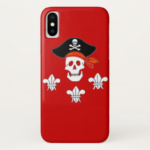 ジョリーロジャースカル、海賊帽、ライリー3種 iPhone X ケース