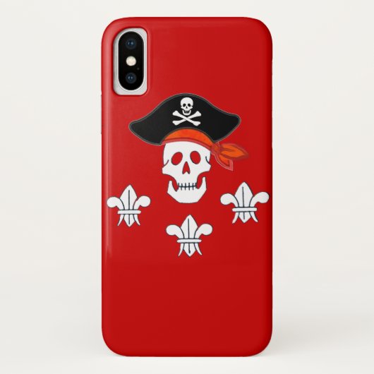 ジョリーロジャースカル、海賊帽、ライリー3種 Case-Mate iPhoneケース (裏面)