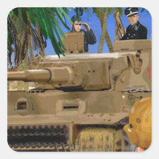 ジョリーロジャータイガー戦車。 スクエアシール