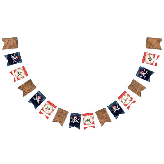 ジョリーロジャーバースデーパーティー海賊団 バンティングフラッグ (全)