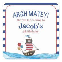 ジョリーロジャーパイレーツアホイマテイ誕生日パーティーのお願い