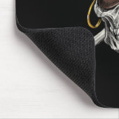 ジョリーロジャーパイレーツスカルクロスボーンハロウィンコスト マウスパッド (コーナー)