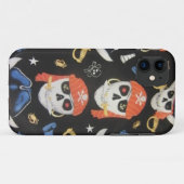 ジョリーロジャーパイレーツスカル Case-Mate iPhoneケース (裏面(横))