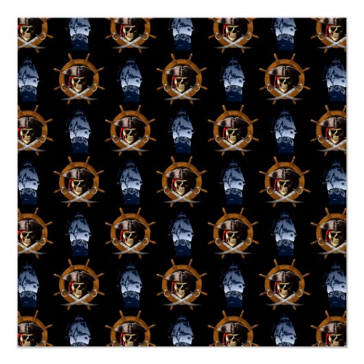 ジョリーロジャーパイレーツホイール ポスター (正面)