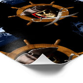 ジョリーロジャーパイレーツホイール ポスター (コーナー)