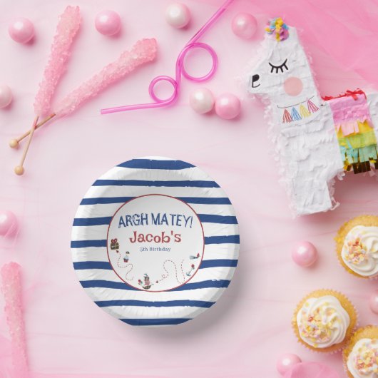 ジョリーロジャーパイレーツ誕生日パーティー ペーパーボウル (パーティー)