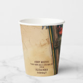 ジョリーロジャーパイレーツ誕生日パーティー 紙コップ (裏面)