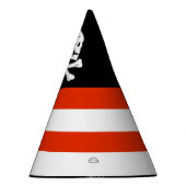 ジョリーロジャーパイレーツ誕生日 パーティーハット (右)