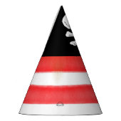 ジョリーロジャーパイレーツ誕生日 パーティーハット (左)