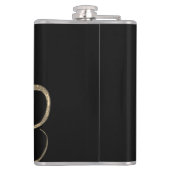 ジョリーロジャーモノグラムイニシャル フラスク (裏面)