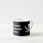 ジョリーロジャー海賊旗 エスプレッソカップ (正面右)