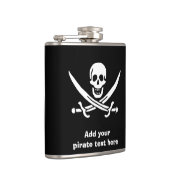 ジョリーロジャー海賊旗 フラスク (右)