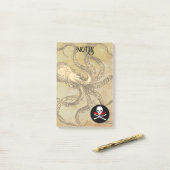 ジョリーロジャー ポストイット (デスク上)