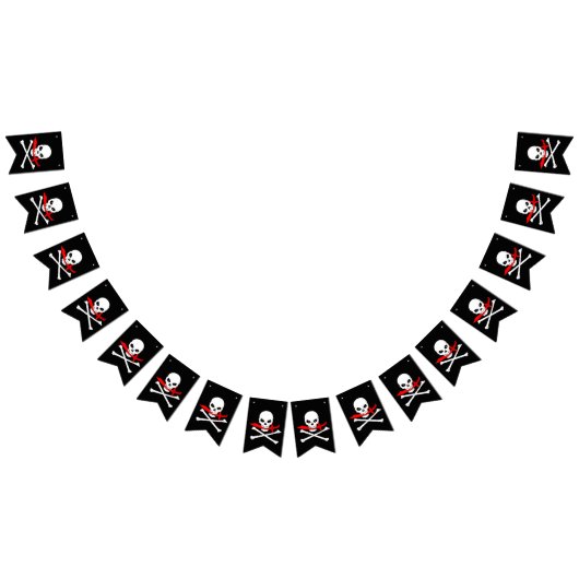 ジョリーロジャー（短剣） バンティングフラッグ (全)