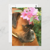 ジョリー・フラワーガール ポストカード (正面/裏面)