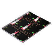 ジョリー・マウス・サンタ：楽しいホリデー・イラスト ノートブック (左側)