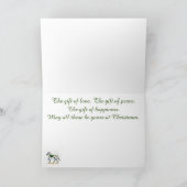 ジョルアイスランドホースホリデー シーズンカード (内部)