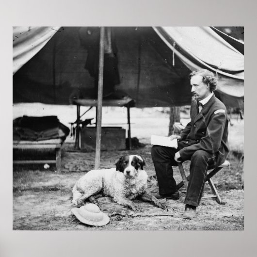 ジョルガー・カスター中尉PhotographVirginia ポスター (正面)