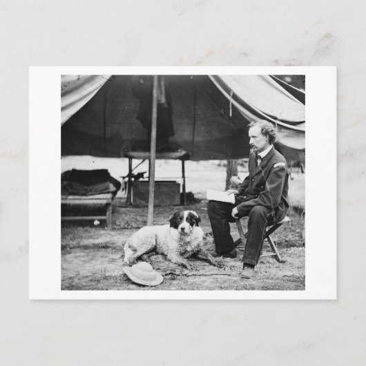 ジョルガー・カスター中尉PhotographVirginia ポストカード (正面)