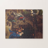 ジョルギオーネによる羊飼いの崇拝 ジグソーパズル (横)