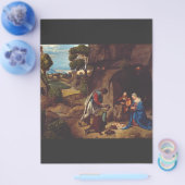 ジョルギオーネによる羊飼いの崇拝 チラシ (シングル)