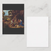 ジョルギオーネによる羊飼いの崇拝 ノートカード (正面/裏面)