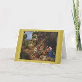 ジョルギオーネ羊飼いの崇拝 シーズンカード (正面)