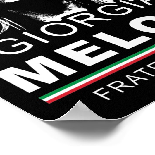 ジョルジアメローニフラテッリイタリア男性女性 ポスター (角)