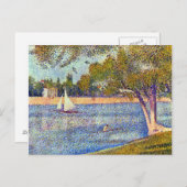 ジョルジュスウラザセーヌラグランデジャット ポストカード (正面/裏面)