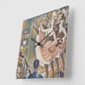 ジョルジュスウラットルチャッハット スクエア壁時計 (傾斜)