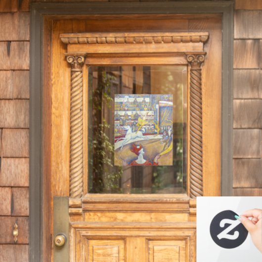 ジョルジュスシュラットザサーカス ウィンドウサイン (ホームデコレーション)