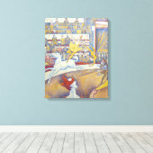 ジョルジュスシュラットザサーカス キャンバスプリント (インサイチュ (ウッドフロア))