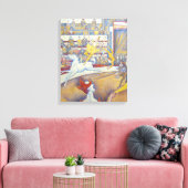 ジョルジュスシュラットザサーカス キャンバスプリント (インサイチュ (リビング))