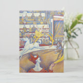 ジョルジュスシュラットザサーカス 招待状 (スタンド正面)