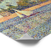 ジョルジュスシュラットザセーヌアットクールベヴォイジョルジュ ポスター (角)