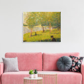 ジョルジュスシュラト勉強A Sunday on La Grande キャンバスプリント (インサイチュ (リビング))