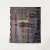 ジョルジュスジュラートサーカススライドショー タペストリー (正面)