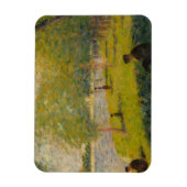 ジョルジュスーラ勉強フォーアサンデーオンラグランデ マグネット (縦)