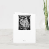 ジョルジュドゥフェールアールヌーボーカード カード (裏面)